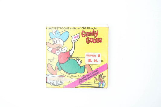 Vintage Super 8 Film – Gandy Goose in “Il Paese dei Fumetti” – Terrytoons 1970 – Ken Films