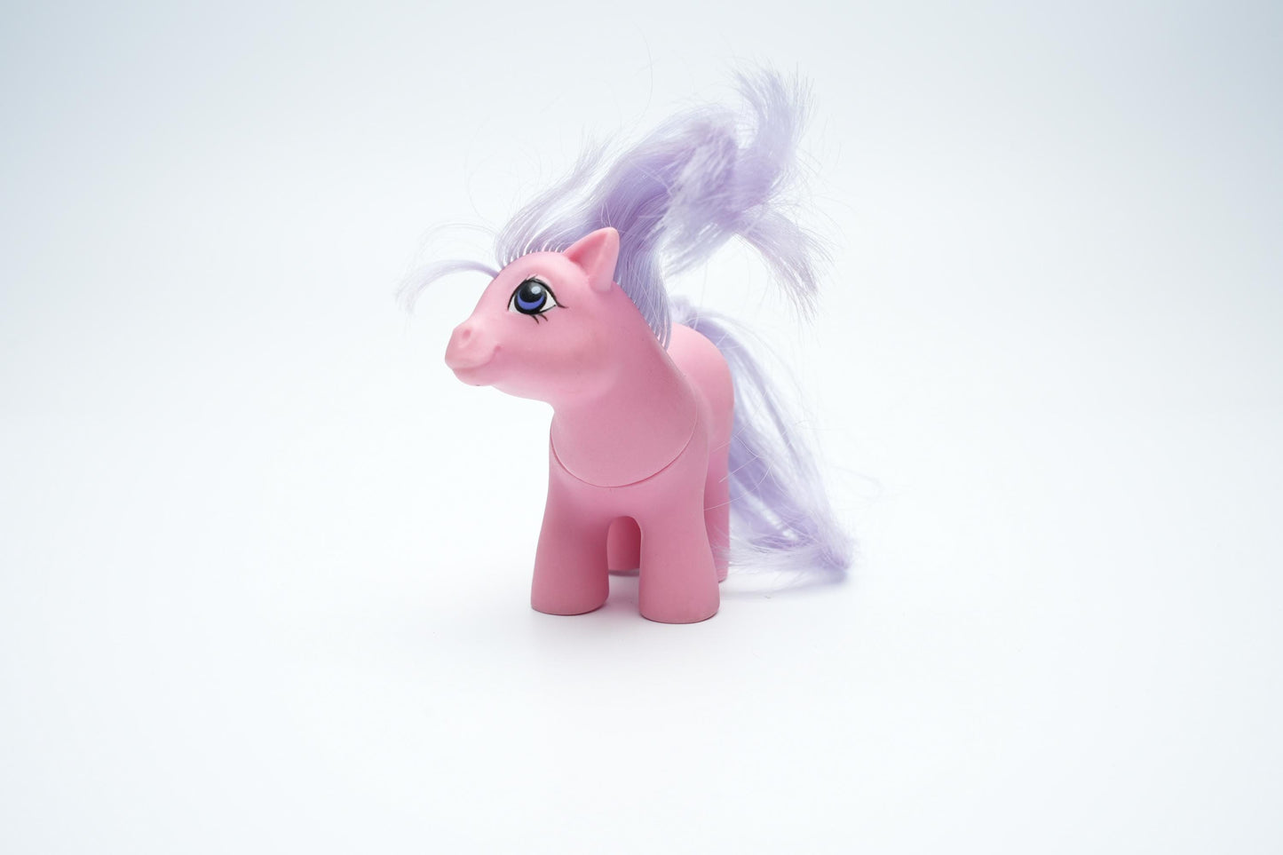 Vintage My Little Pony - Roze Pony met Paarse Manen