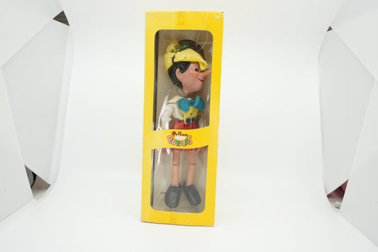 Vintage Pelham Marionet pinokkio incl doos  1960's | Vintage Marionette pop |