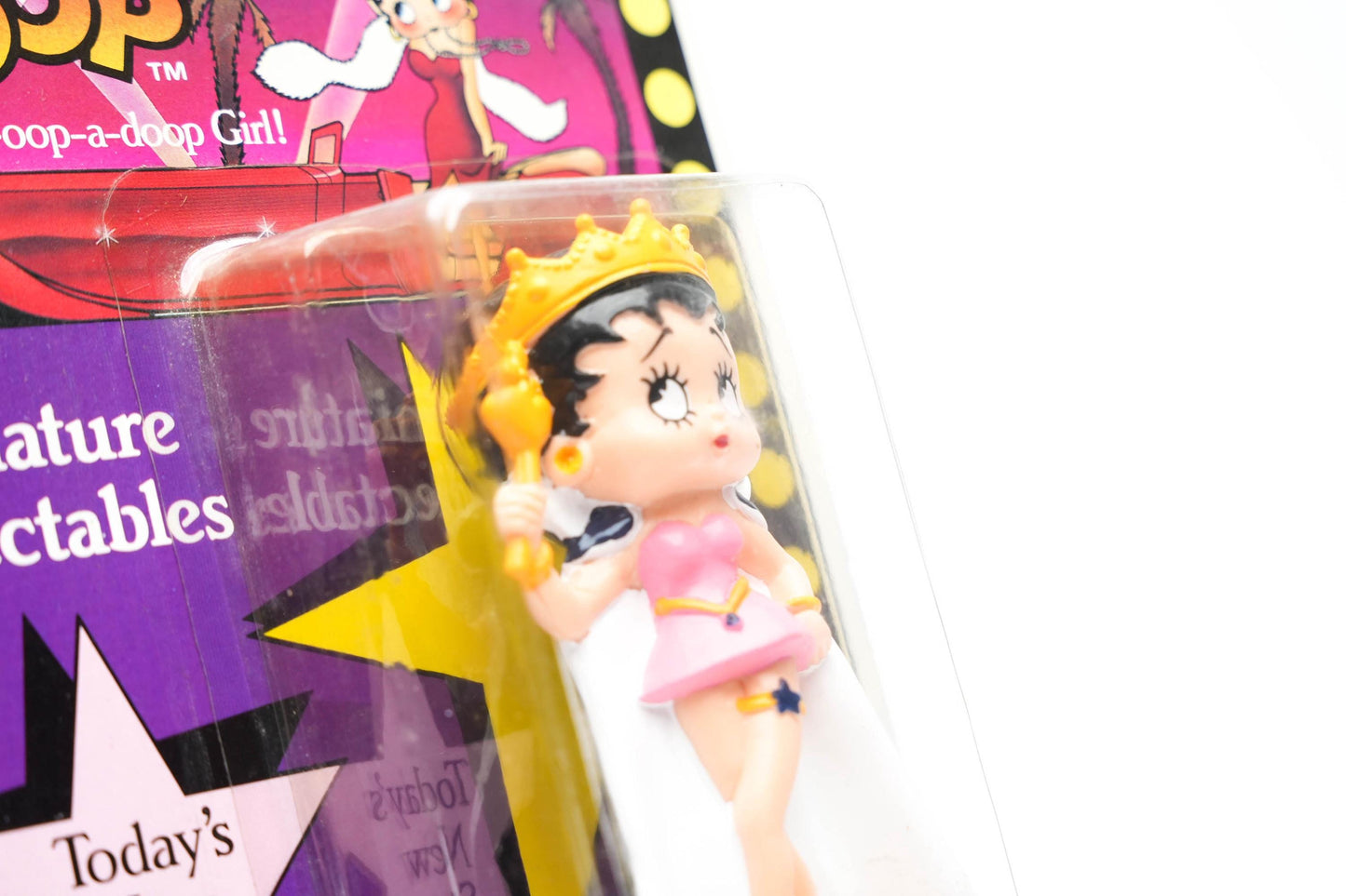 Betty Boop Miniatuurfiguur – 1986 – MD Toys – Koningin Editie