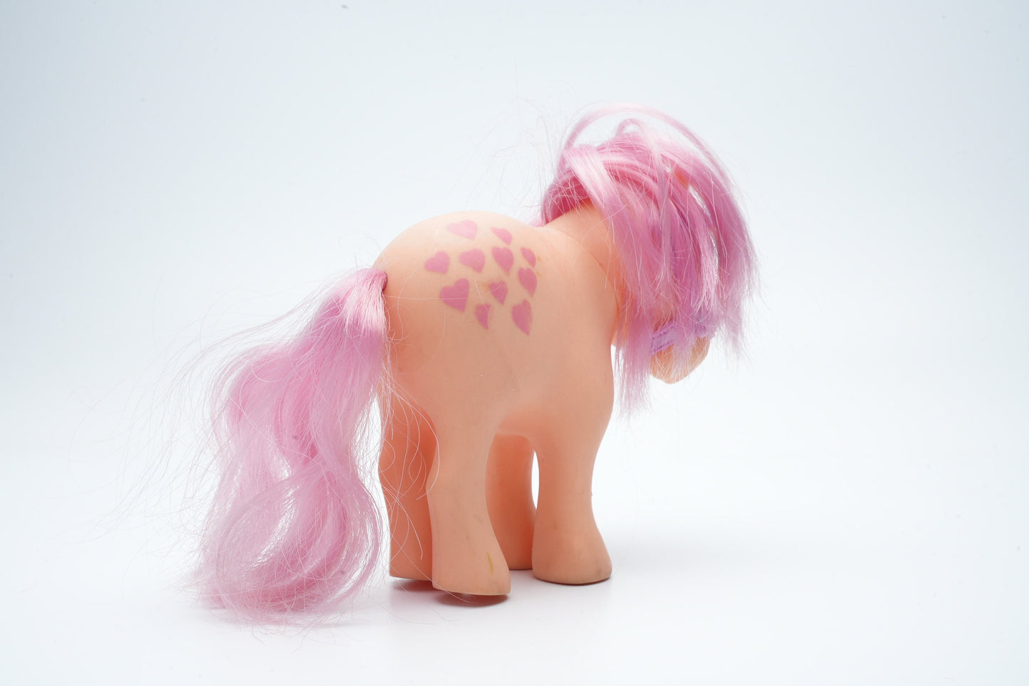 Peachy Pink Hearts | roze hartjes G1 My Little Pony | My Little Pony paarden