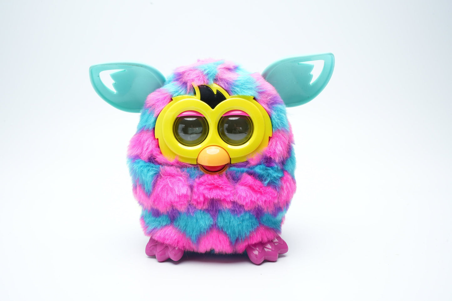 Furby Boom Interactieve Elektronische Speelgoed | paars lichaam met blauwe oren | spreekt Frans