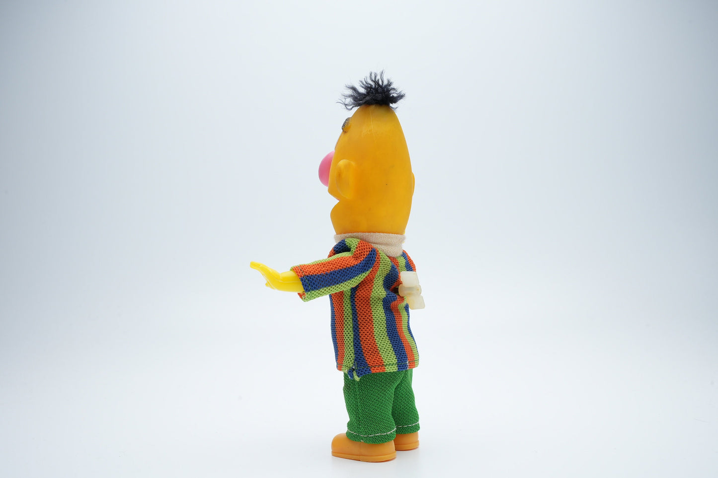 Bert vintage speelgoed figuur die kan bewegen - zeldzaam Bert en Ernie figuur