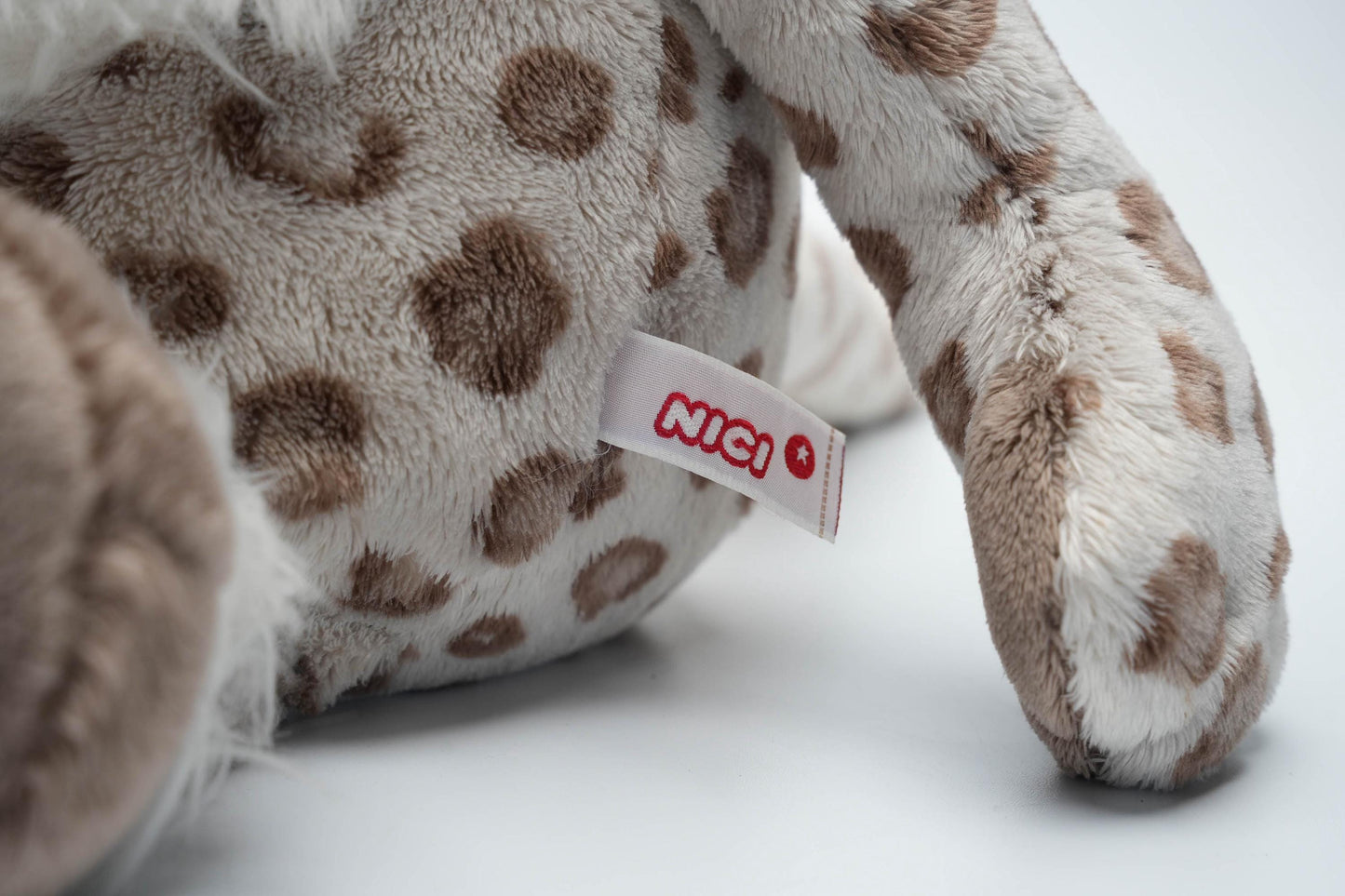 Vintage NICI Luipaard Knuffel 50cm (20 inch) – Donkerbruine Vlekken, Eind Jaren 90