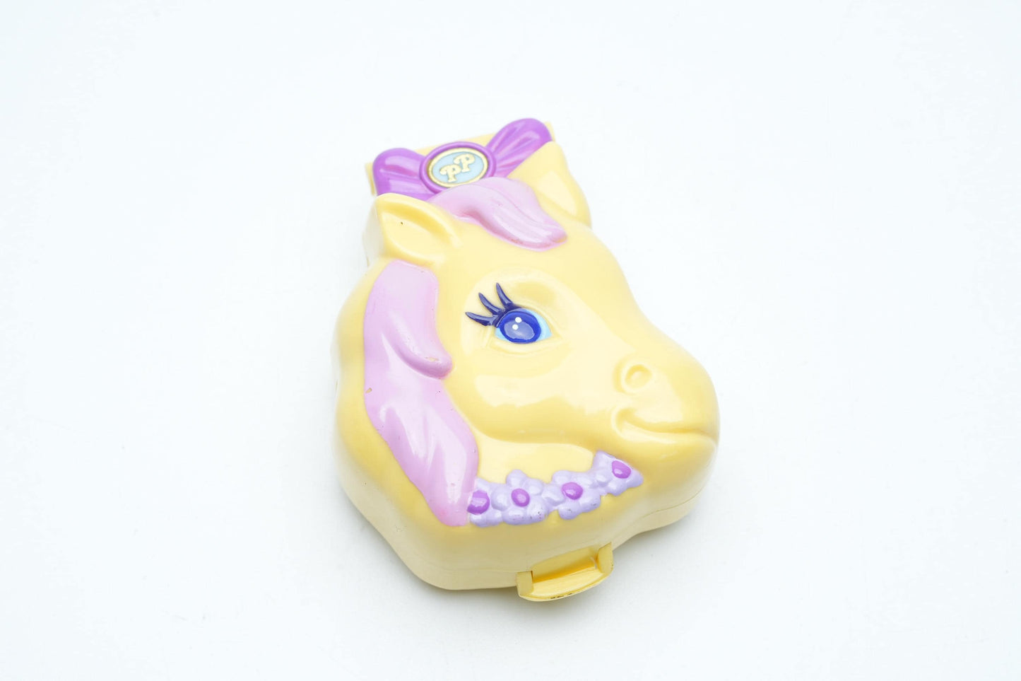 Vintage Polly Pocket Pony Ridin’ 1994 – Met Origineel Fluwelen Paardje – Bluebird Toys
