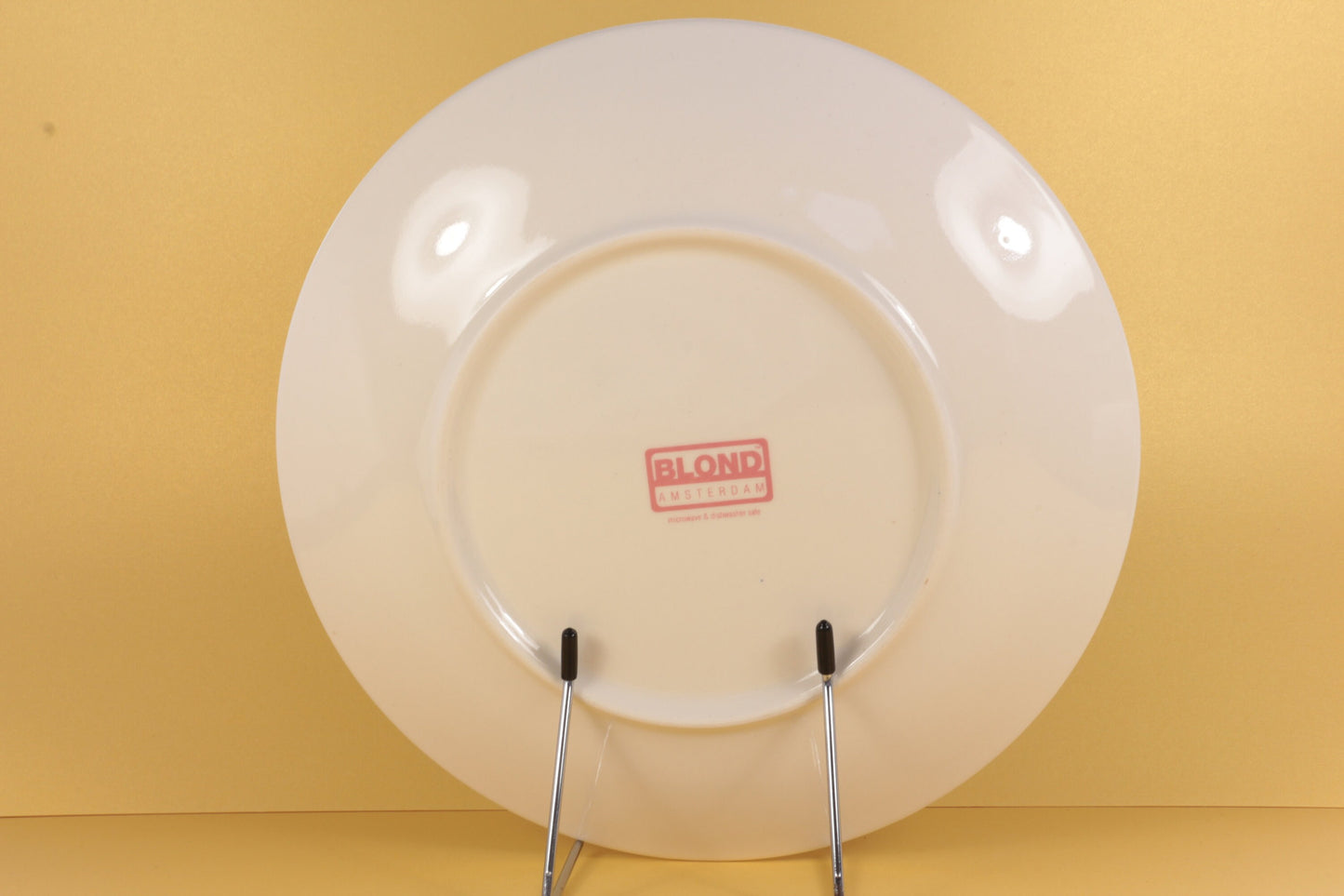 Dinerbord van Blond Amsterdam - Delfts blauw stijl - modern
