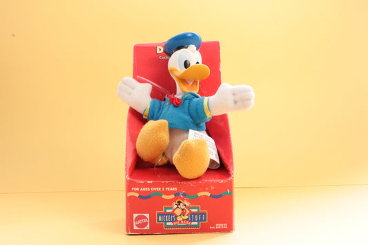Mickeys Stuff for Kids plush Donald Duck | Mattel | Donald Duck figuur met plastic hoofd en plush lichaam