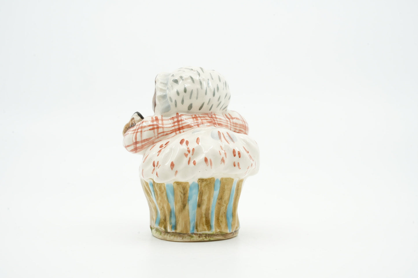 Mrs. Tiggy Winkle- Beatrix Potter Beeldje- Beswick, Engeland, Copyright 1948
