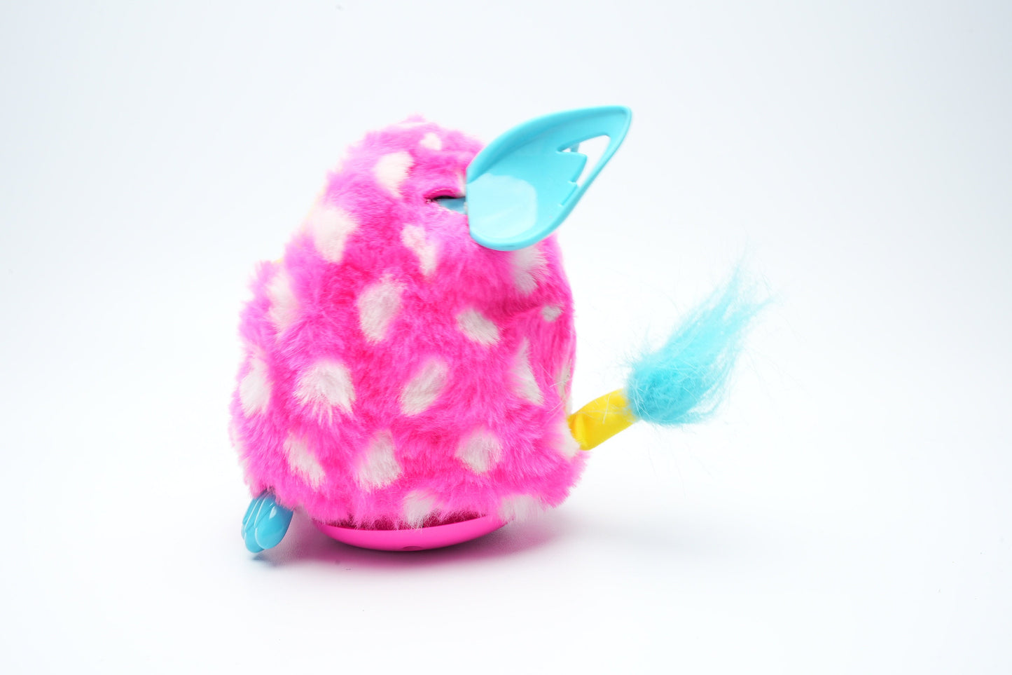 Furby Boom Interactieve Elektronische Speelgoed | roze lichaam met blauwe oren en voeten | spreekt Frans