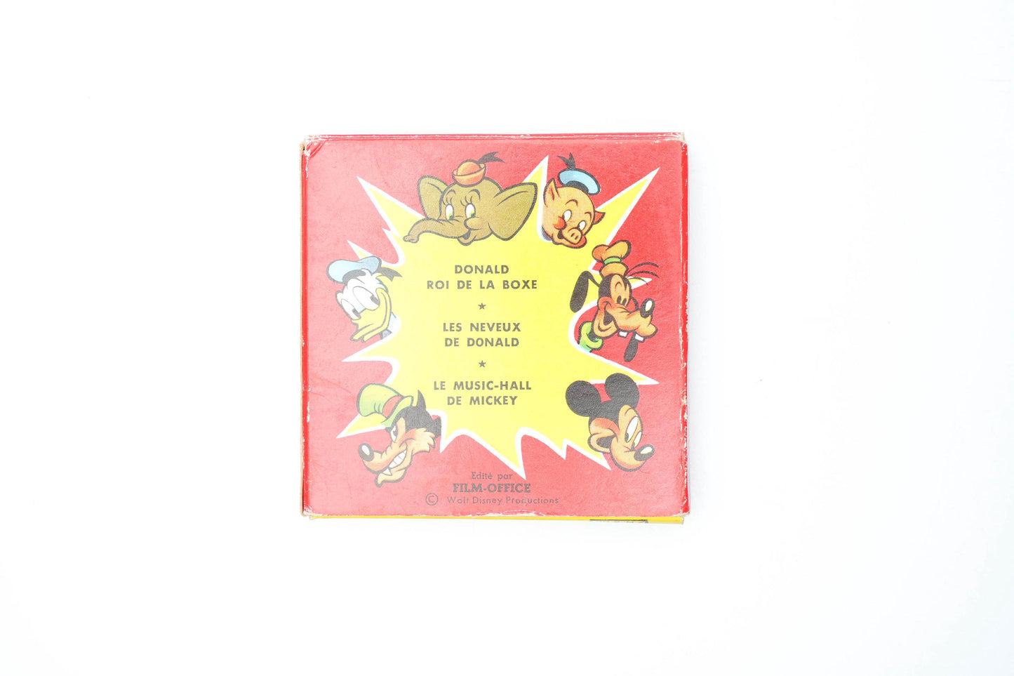 Vintage Super 8 Film – Walt Disney Pluto & Donald Duck Collectie – Film Office Frankrijk – ca. 1970s
