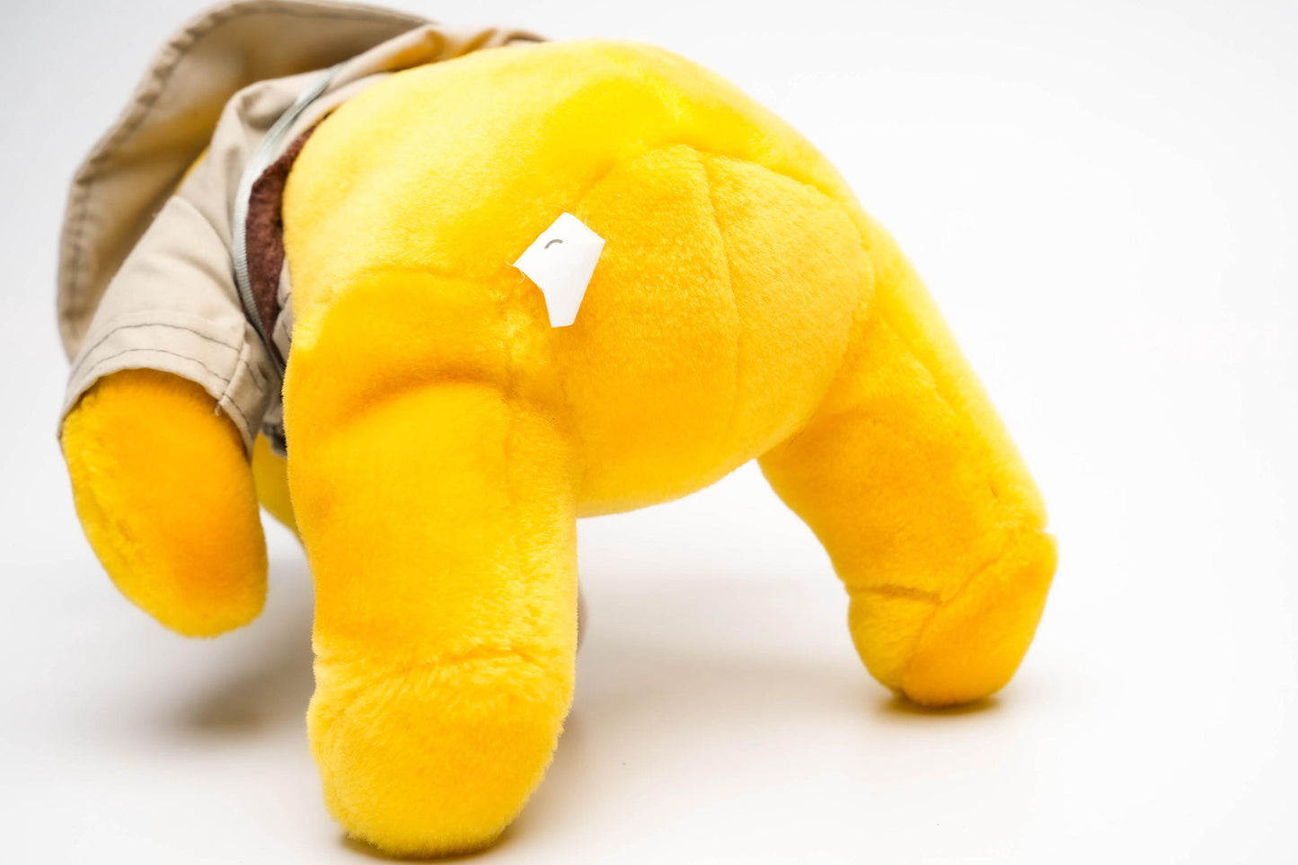 Vintage Winnie the Pooh knuffel als avonturier – Disney pluche beer – ca. 23 cm (9 inch)