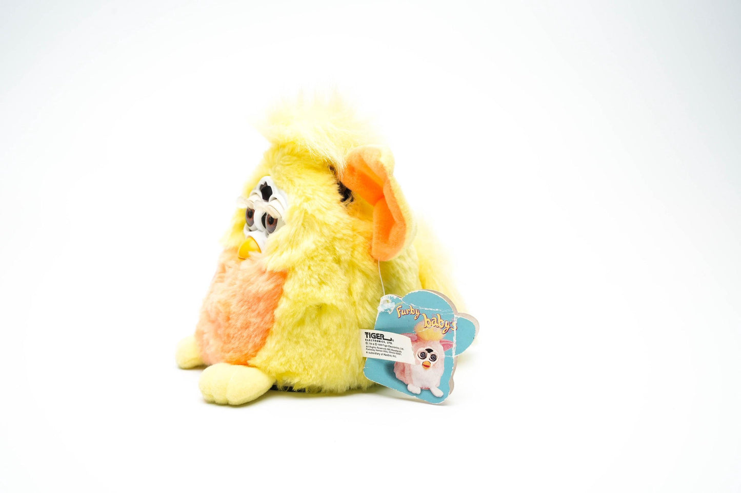 Furby Baby Geel & Oranje 1999 – Volledig Werkend