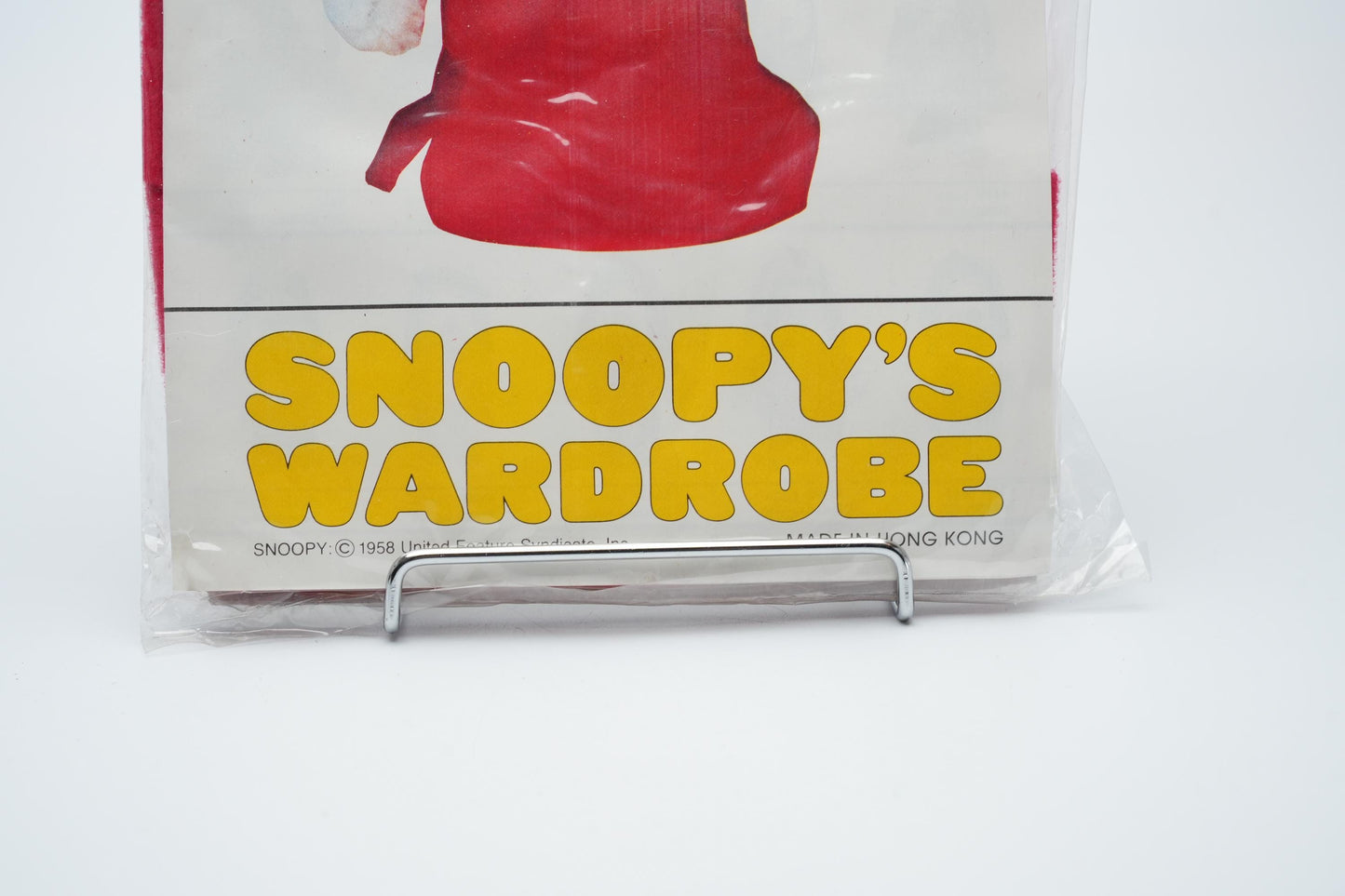 Snoopy's Wardrobe - Vintage Snoopy Kerstoutfit (1980s) - Nieuw in Verpakking