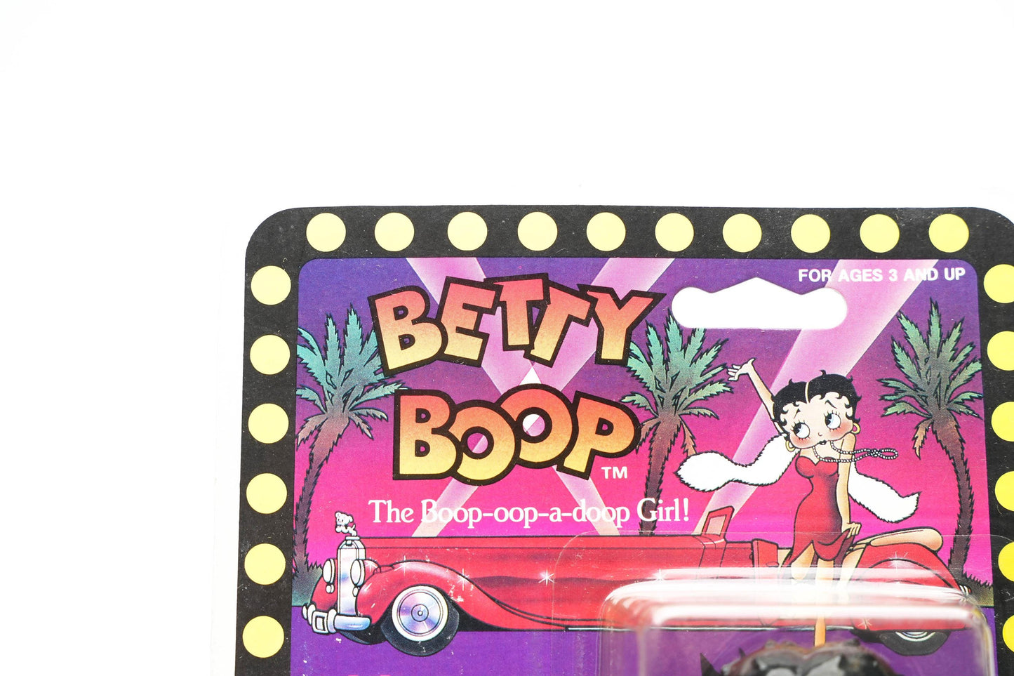 Betty Boop Miniatuurfiguur – 1986 – MD Toys – Sportieve Varsity Editie
