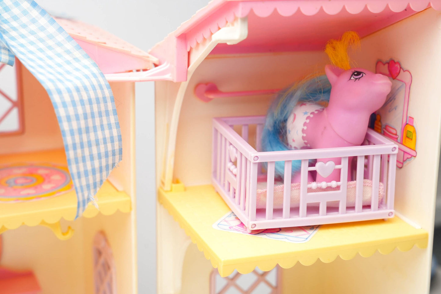 Vintage My Little Pony Baby Bonnet School of Dance (1987) - Compleet met Pony’s & Accessoires