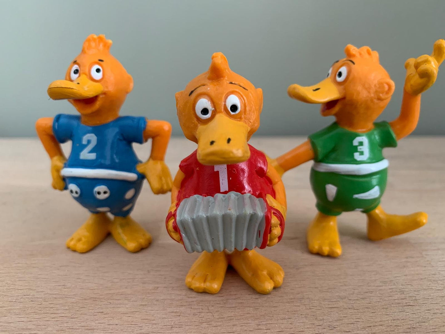 Vintage figuren Die Drollinge (1,2 of 3) Schleich 1984
