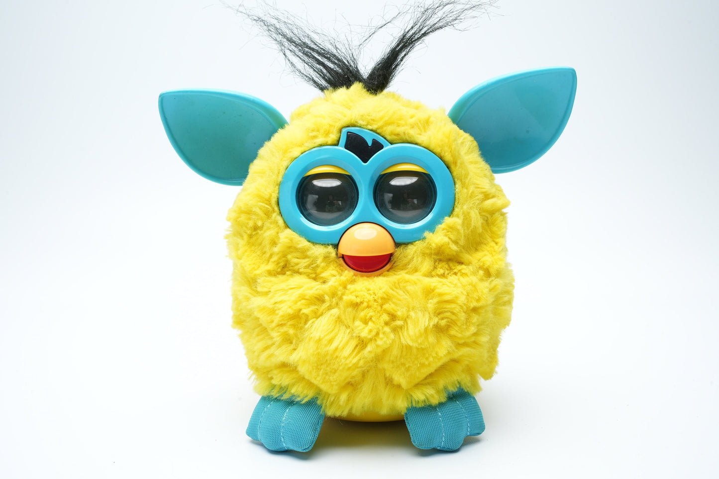 Furby Interactieve Elektronische Speelgoed | geel lichaam met blauwe oren | spreekt Frans