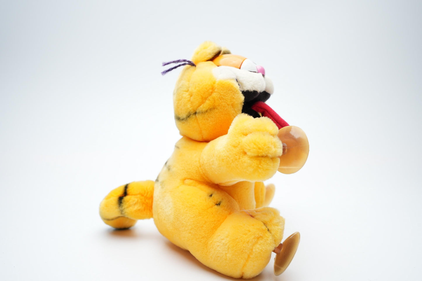 Vintage Garfield Knuffel met Zuignappen - United Feature Syndicate Inc. & Paws (1981)