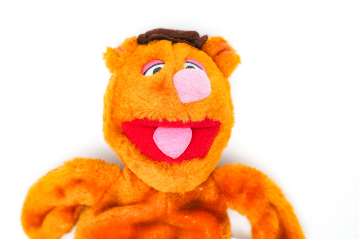 Fozzie Bear Knuffel – The Muppets – 1980s – 24 cm / 9.5 inch