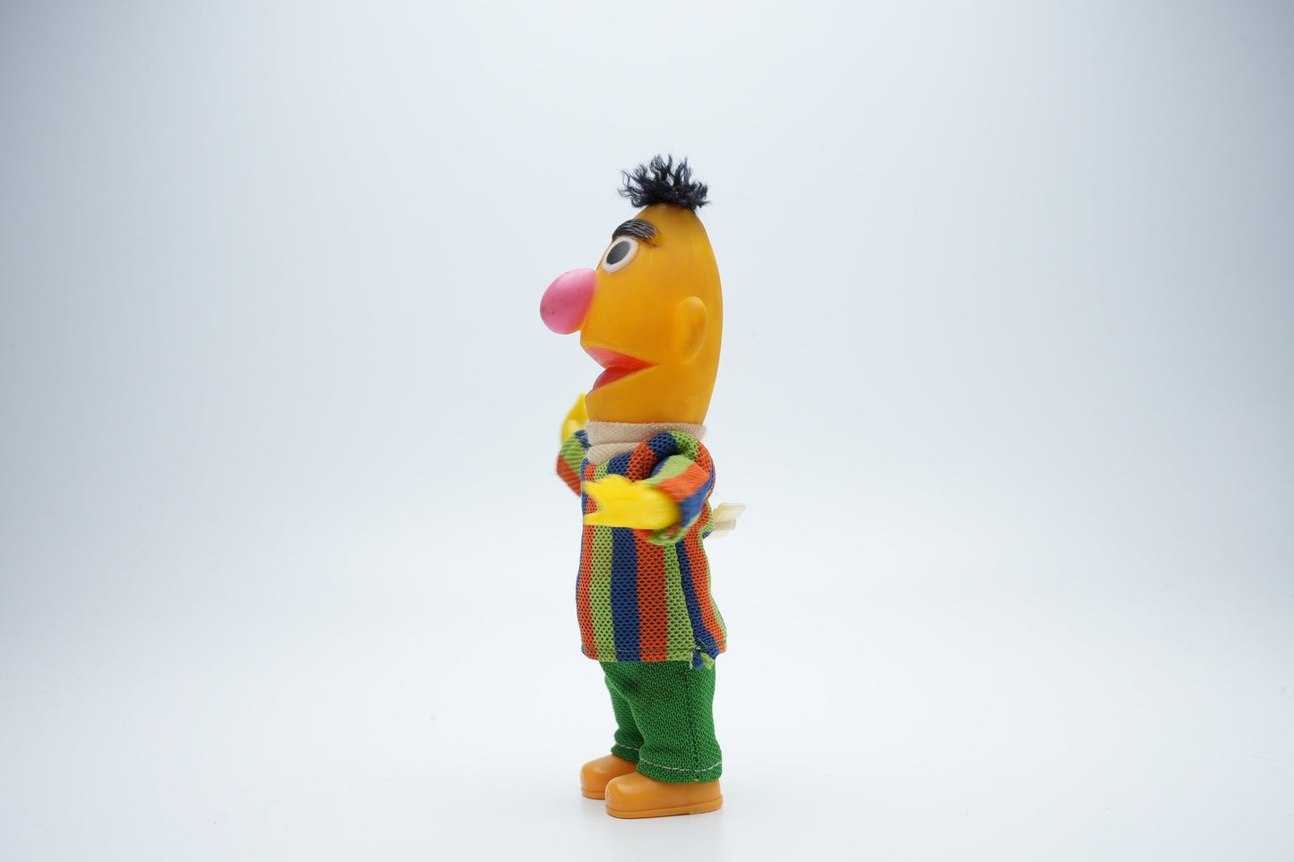 Bert vintage speelgoed figuur die kan bewegen - zeldzaam Bert en Ernie figuur