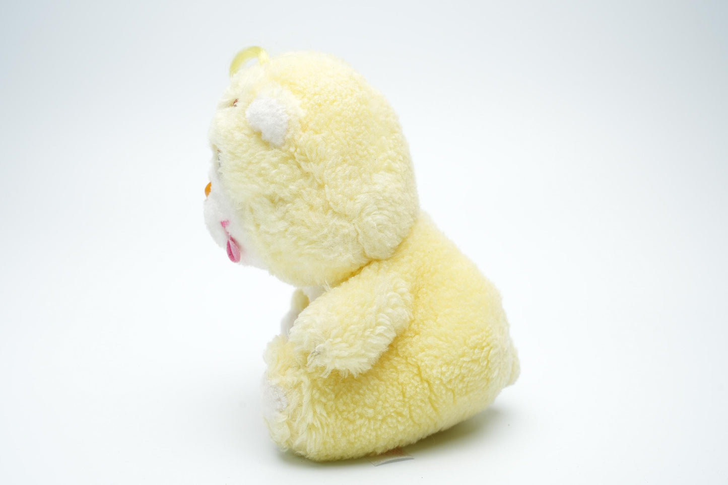 Vintage Birthday Bear Care Bear plush - 16 cm (6,3 inches) - zeldzame gele vintage pluche