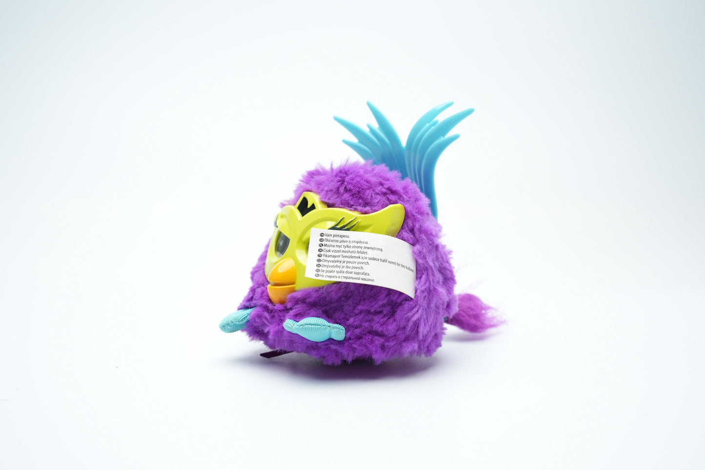 Furby Furbling "Sweet" Series – Paars Met Bril en Blauwe Kuif – Zeldzaam Miniatuur Verzamelobject