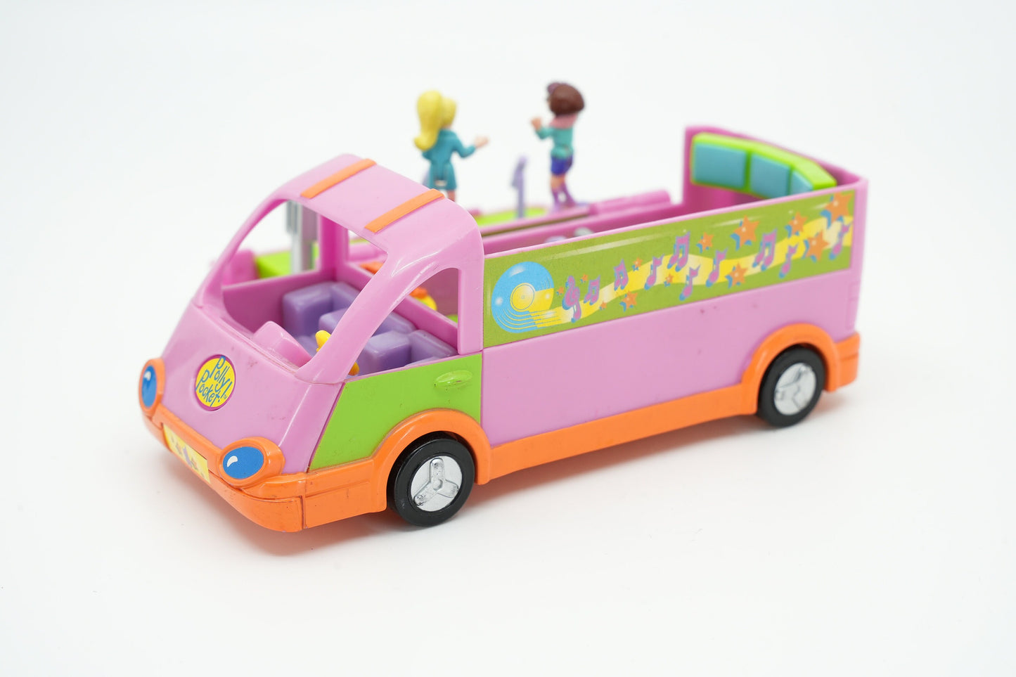 1998 Polly Pocket Tour Bus - Polly and the Pops