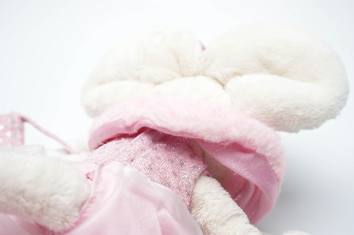 Vintage Diddlina Knuffel 30 cm (12 inch) – In Luxe Roze Jurk – Depesche jaren 90