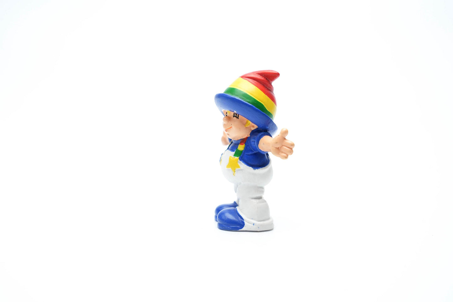 Vintage 1986 Rainbow Brite “Painter” PVC figuur – Wallace Berrie – Rainbow Kids collectie