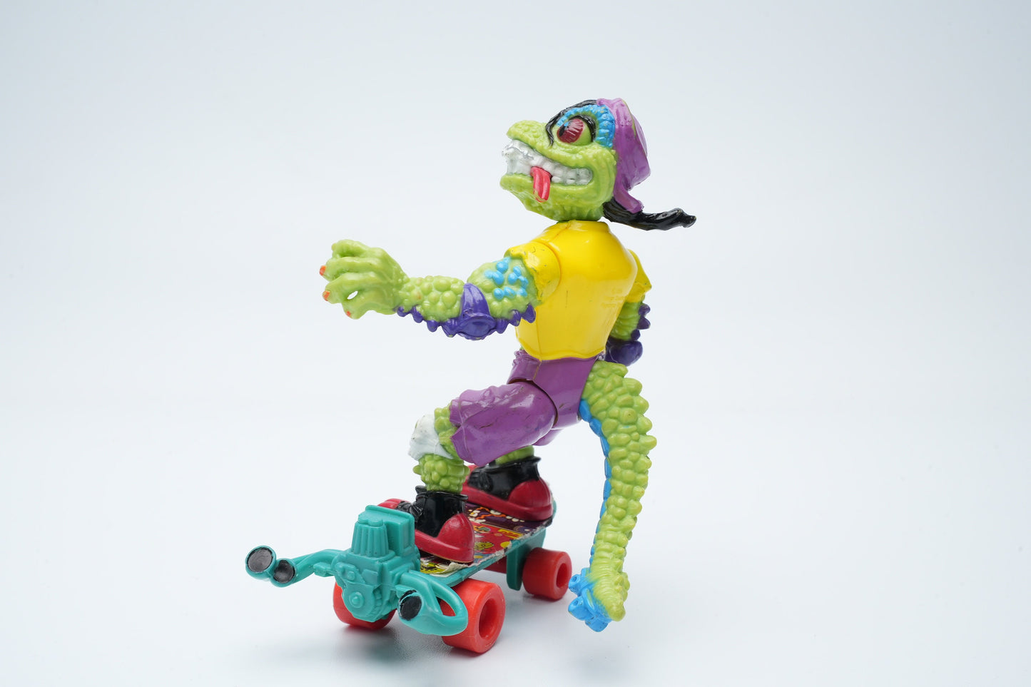 Mondo Gecko 1990 Platemate - TMNT Ninja Turtles figuren vintage