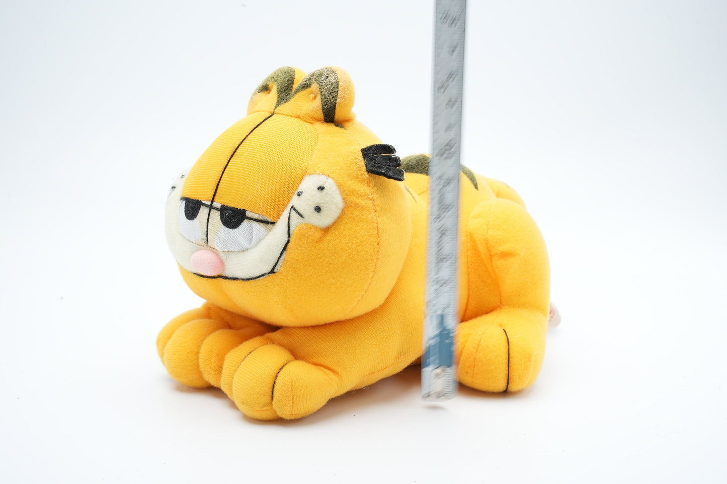 Garfield die ligt | vintage oude Garfield pluche