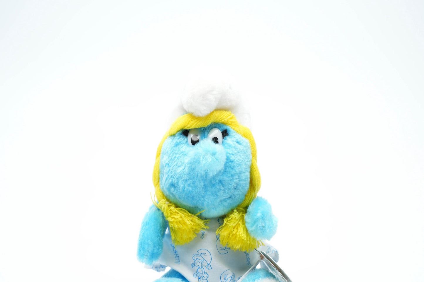 Smurfin Knuffel – 20 cm (7,9 inch) – Peyo 1981 – Wallace Berrie & Co.