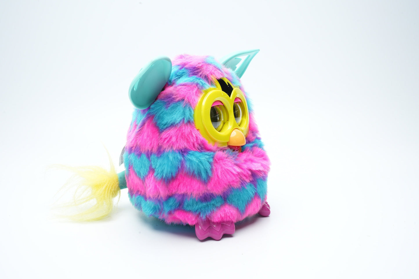 Furby Boom Interactieve Elektronische Speelgoed | paars lichaam met blauwe oren | spreekt Frans