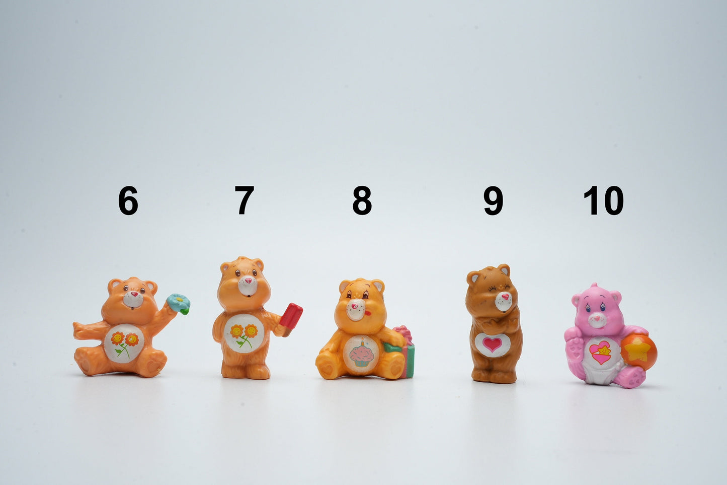 Care Bears - kies je eigen figuren - vintage care bear poppetjes