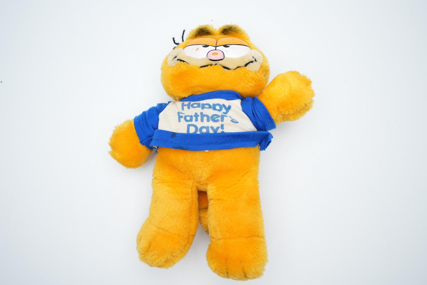 Vintage Garfield Knuffel - "Happy Father's Day" - United Feature Syndicate Inc. & Paws (1981)