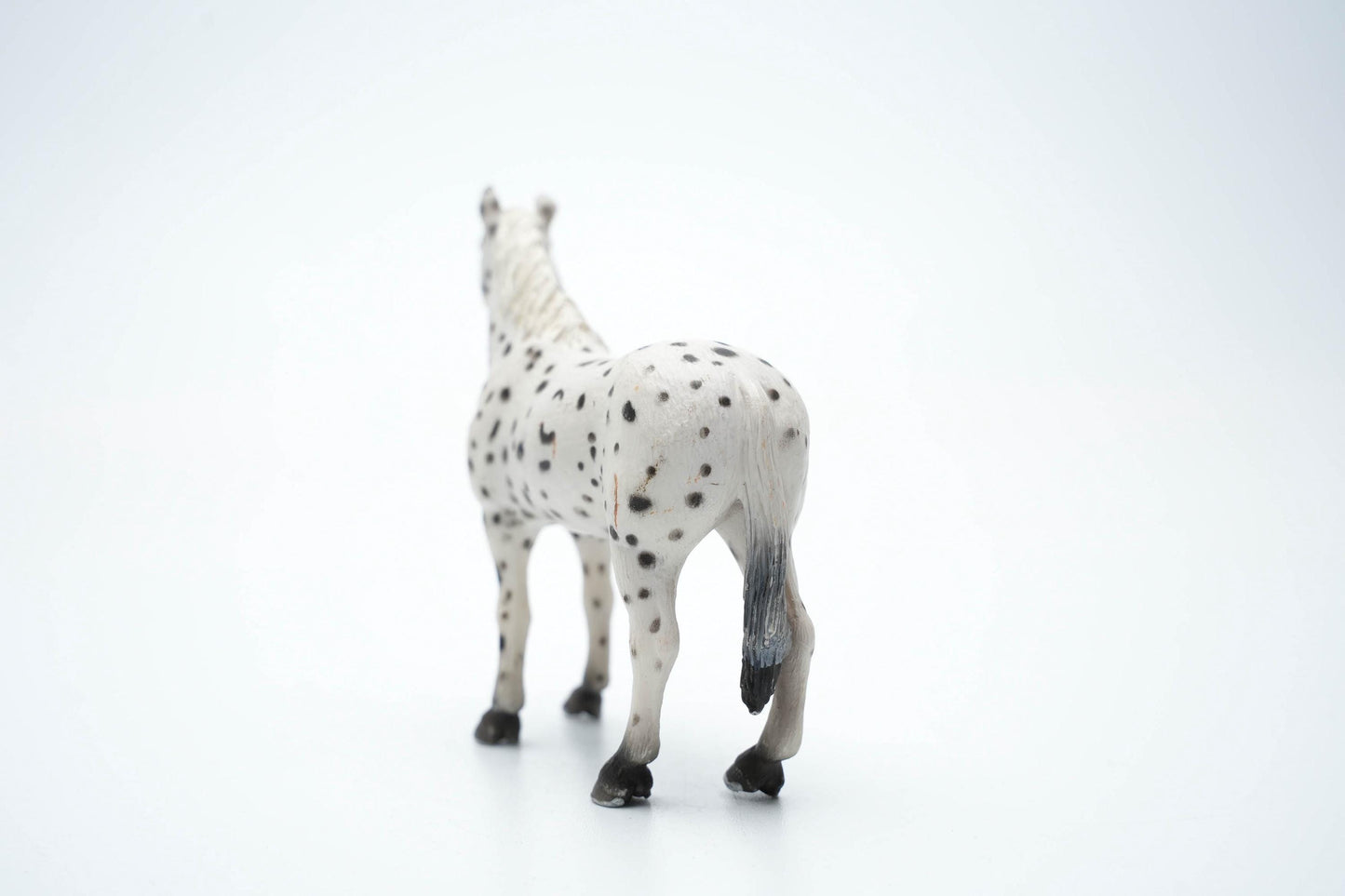 Schleich Knabstrupper Merrie 13617 – Zwart Wit – 2006 – 10 cm (ca. 4 inch) – Retired