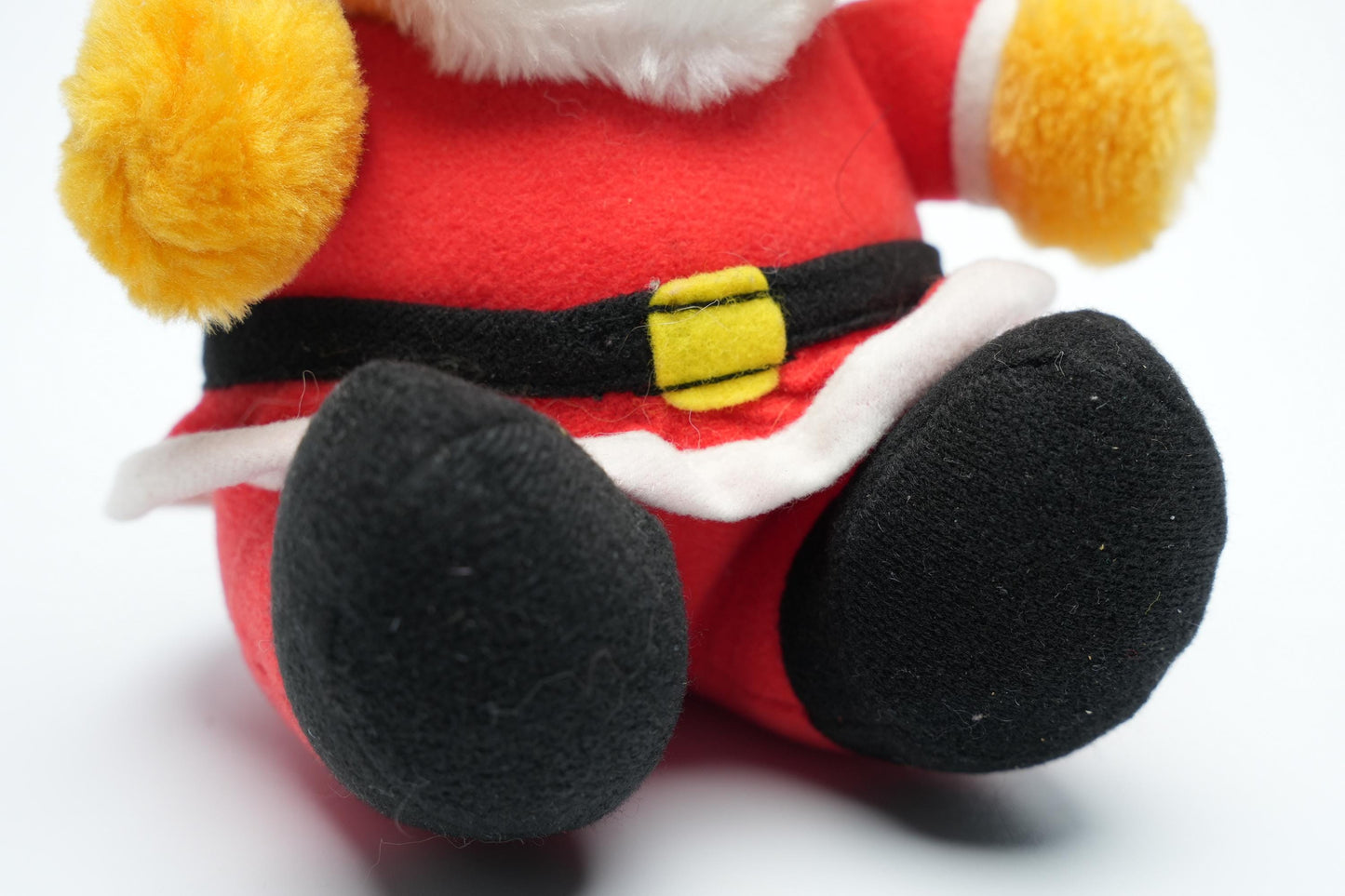 Vintage Garfield Kerstman Knuffel – 18 cm (7 inch) – Nostalgische Kerstcharme