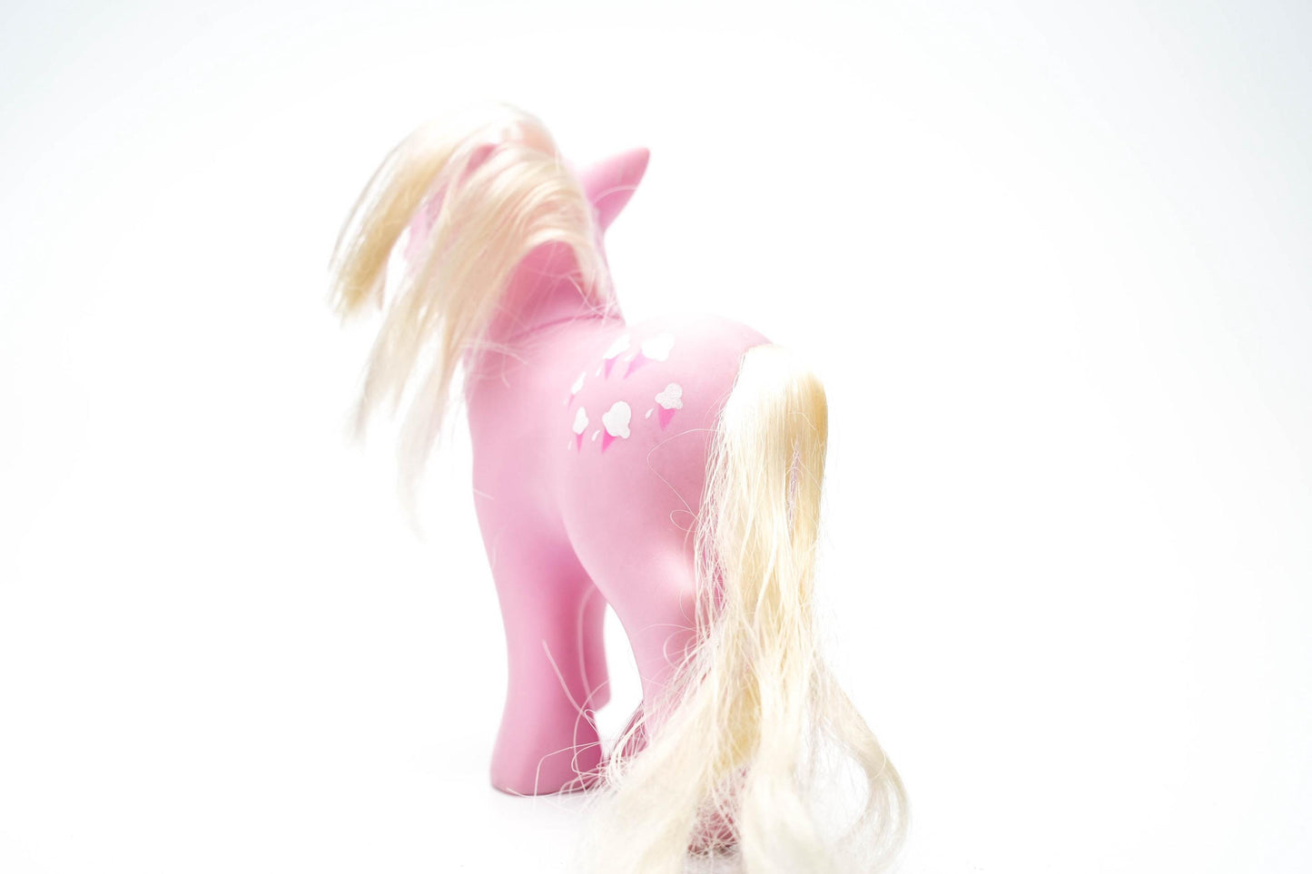 Vintage My Little Pony G1 Lickety Split – Origineel Hasbro uit 1984 – Roze Earth Pony met Roomwit Haar