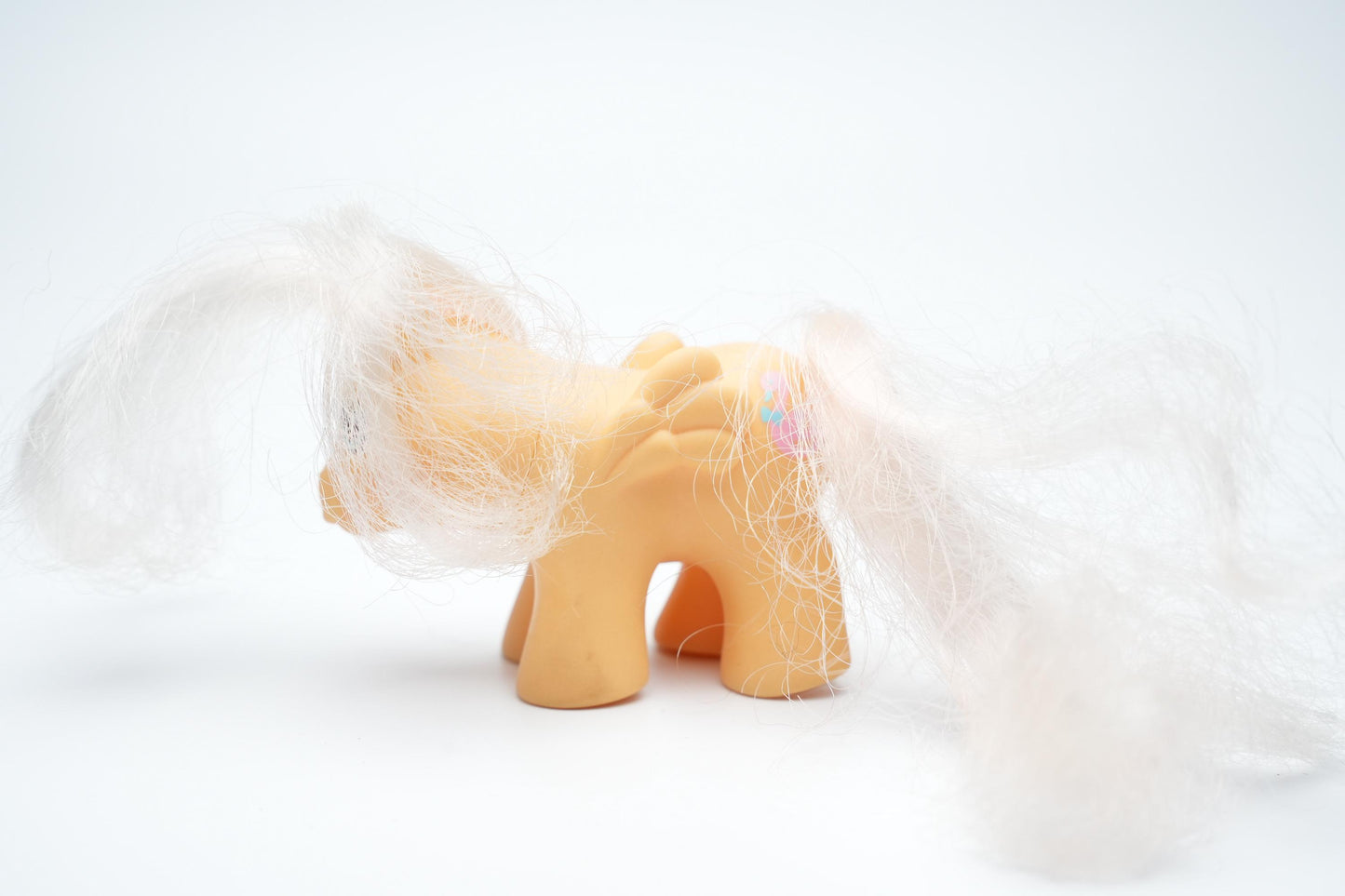 My Little Pony Vintage Figurine – Oranje met Witte Manen