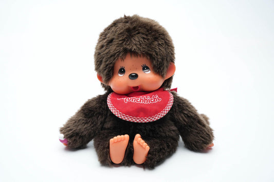 Vintage Monchhichi Pop 23cm (9 inch) – Classic Sekiguchi Japan Knuffel Aapje