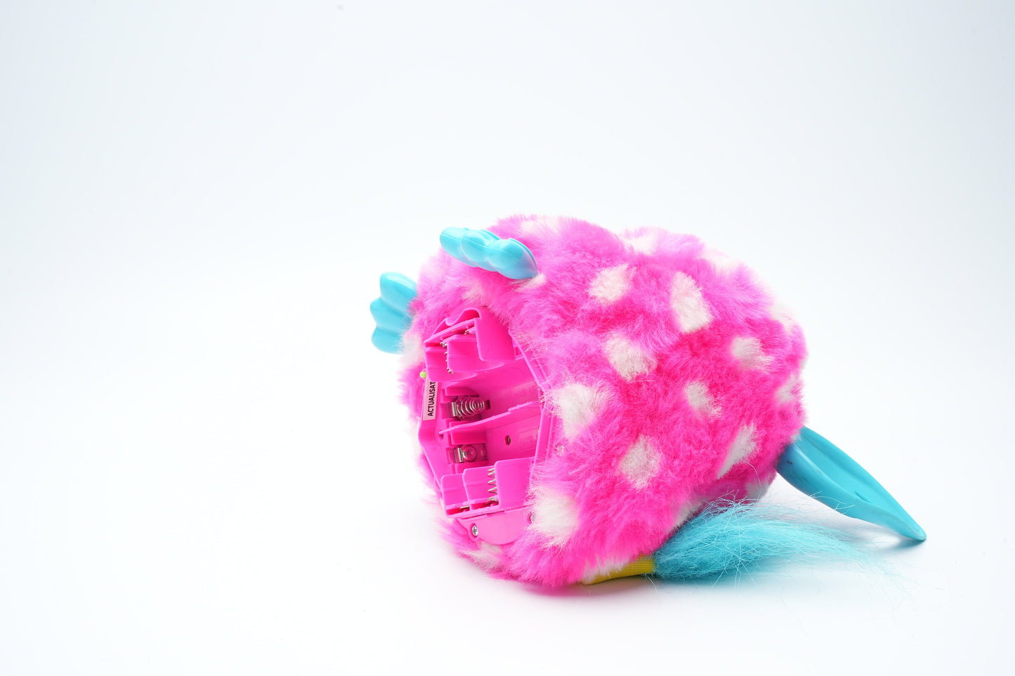 Furby Boom Interactieve Elektronische Speelgoed | roze lichaam met blauwe oren en voeten | spreekt Frans