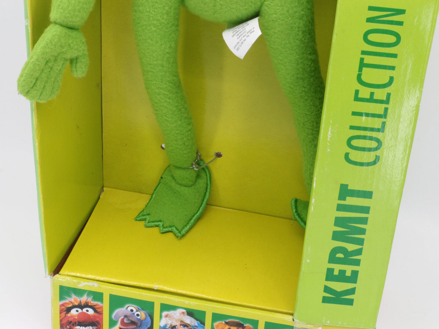 Vintage Kermit de kikker uit 2002 geproduceerd door Catric | Kermit de kikker vintage plush | de Muppets knuffel | de Muppetshow