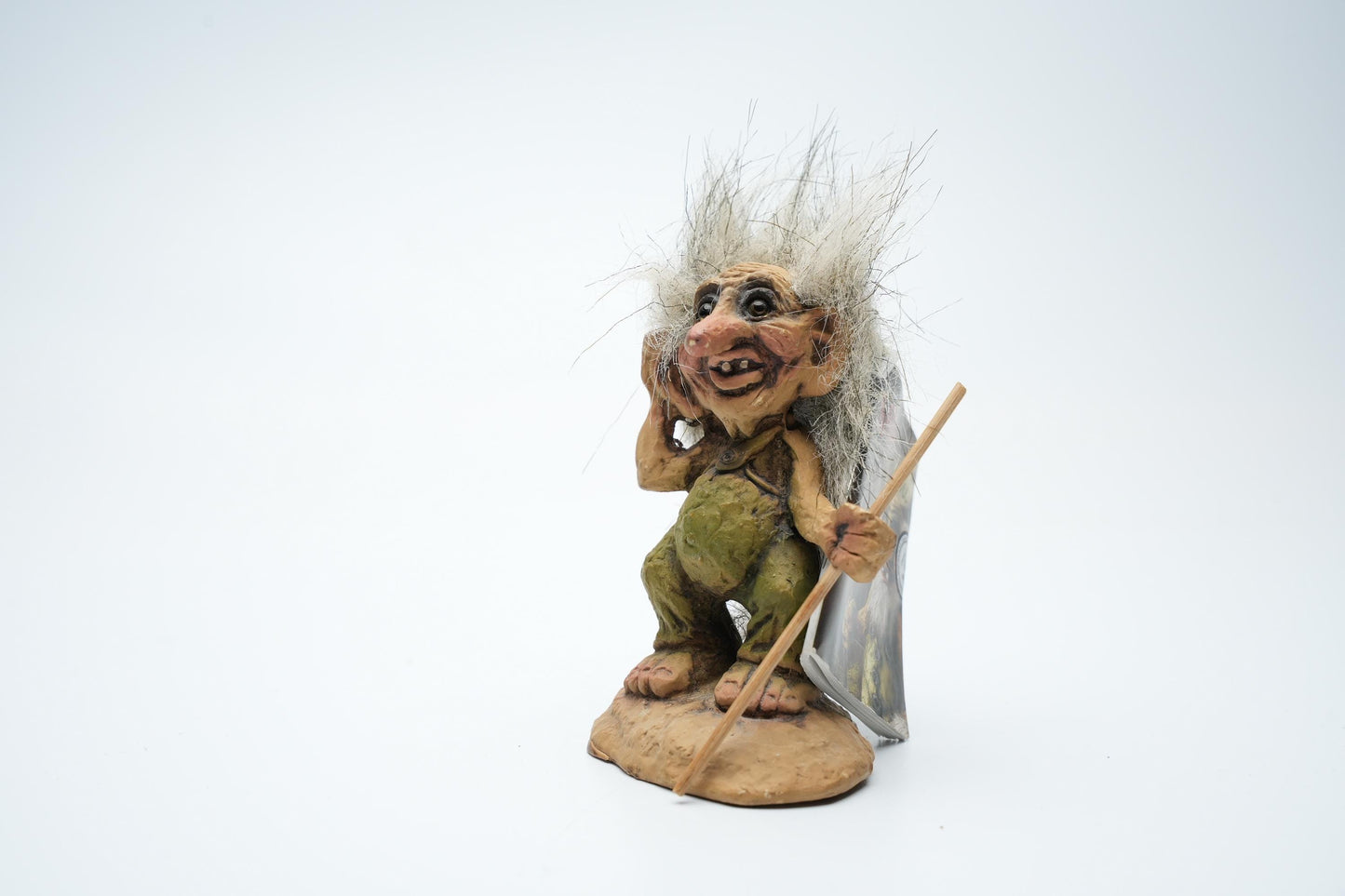 Nyform Vintage Troll – 10 cm / 3.9 inch – Handgemaakt in Litouwen