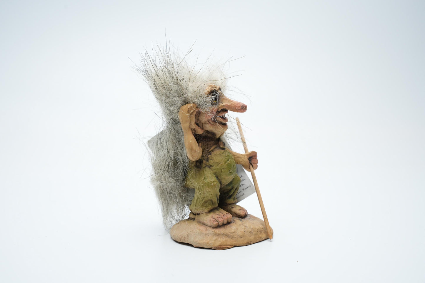 Nyform Vintage Troll – 10 cm / 3.9 inch – Handgemaakt in Litouwen