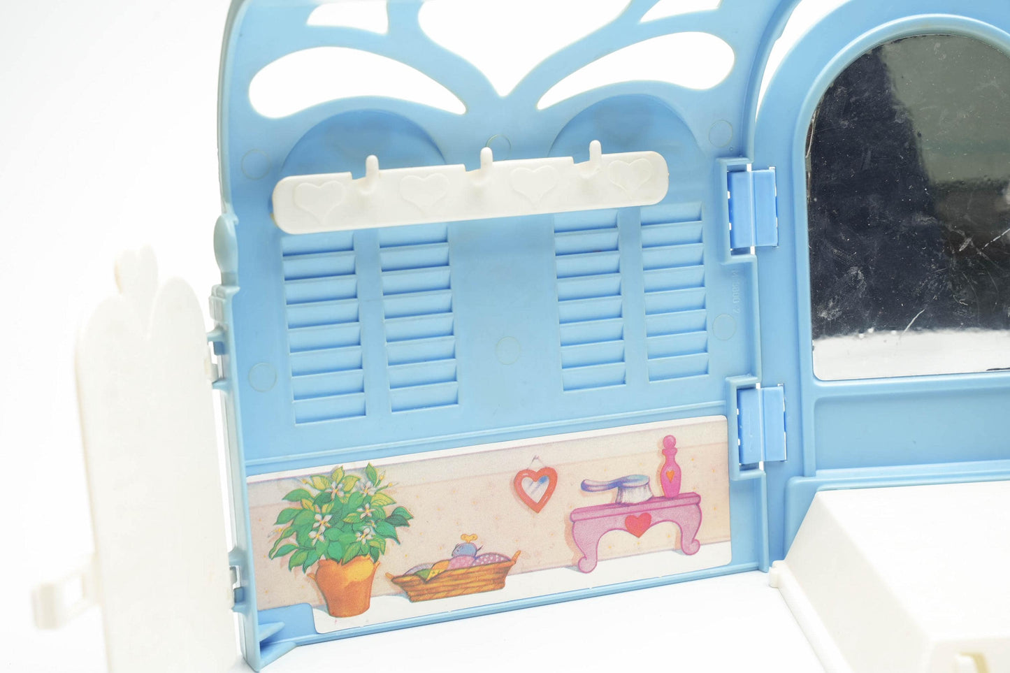 Vintage My Little Pony Peachy met Paardenstal – G1 Grooming Parlour 1983