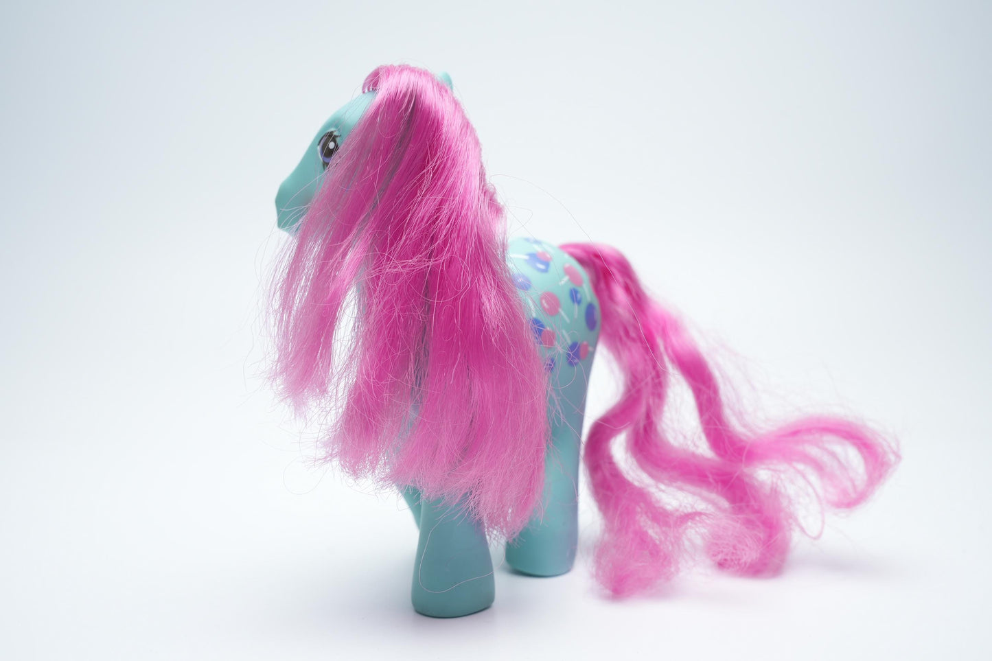 Vintage My Little Pony - Blauwe Pony met Snoepjes Design