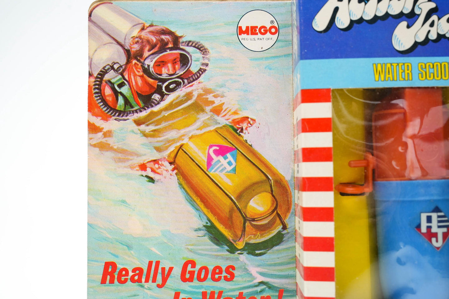 Mego Action Jackson Water Scooter – 1970s Vintage Accessoire