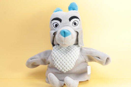 De fabeltjes krant handpop (hele goede staat) | Bor de wolf | wolf handpop |