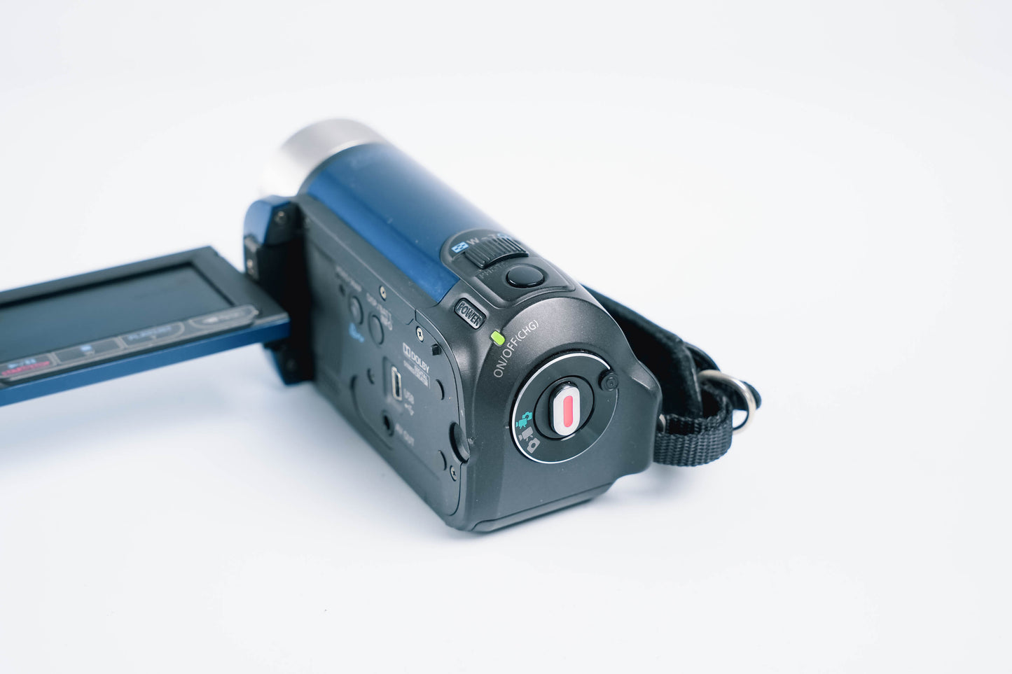 CANON LEGRIA FS306 DIGITALE CAMCORDER – BLAUWE EDITIE MET 41X ZOOM EN ORIGINELE ACCU