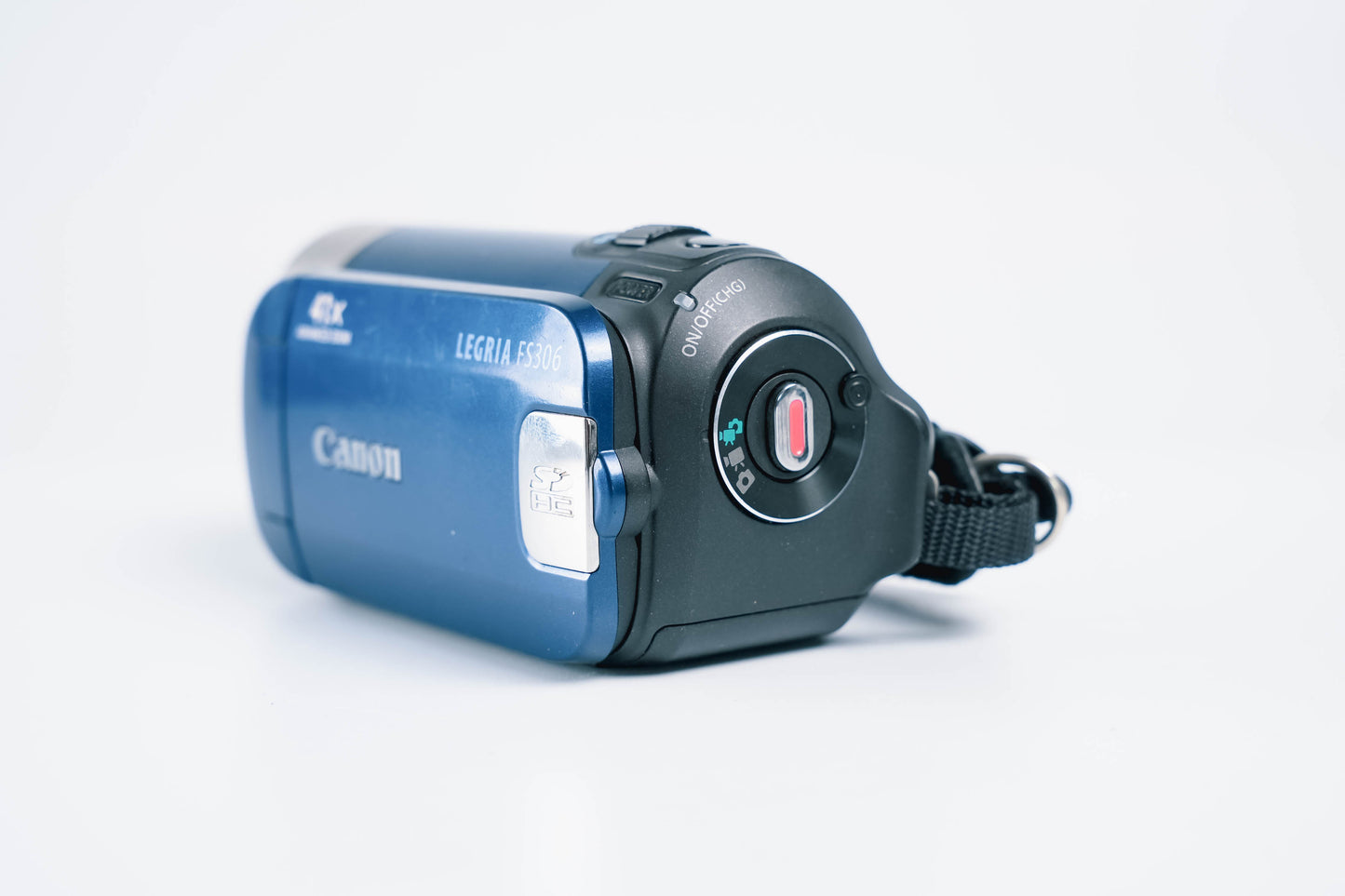CANON LEGRIA FS306 DIGITALE CAMCORDER – BLAUWE EDITIE MET 41X ZOOM EN ORIGINELE ACCU
